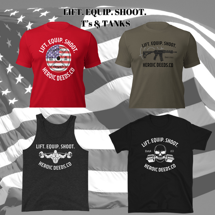 Lift. Equip. Shoot.
