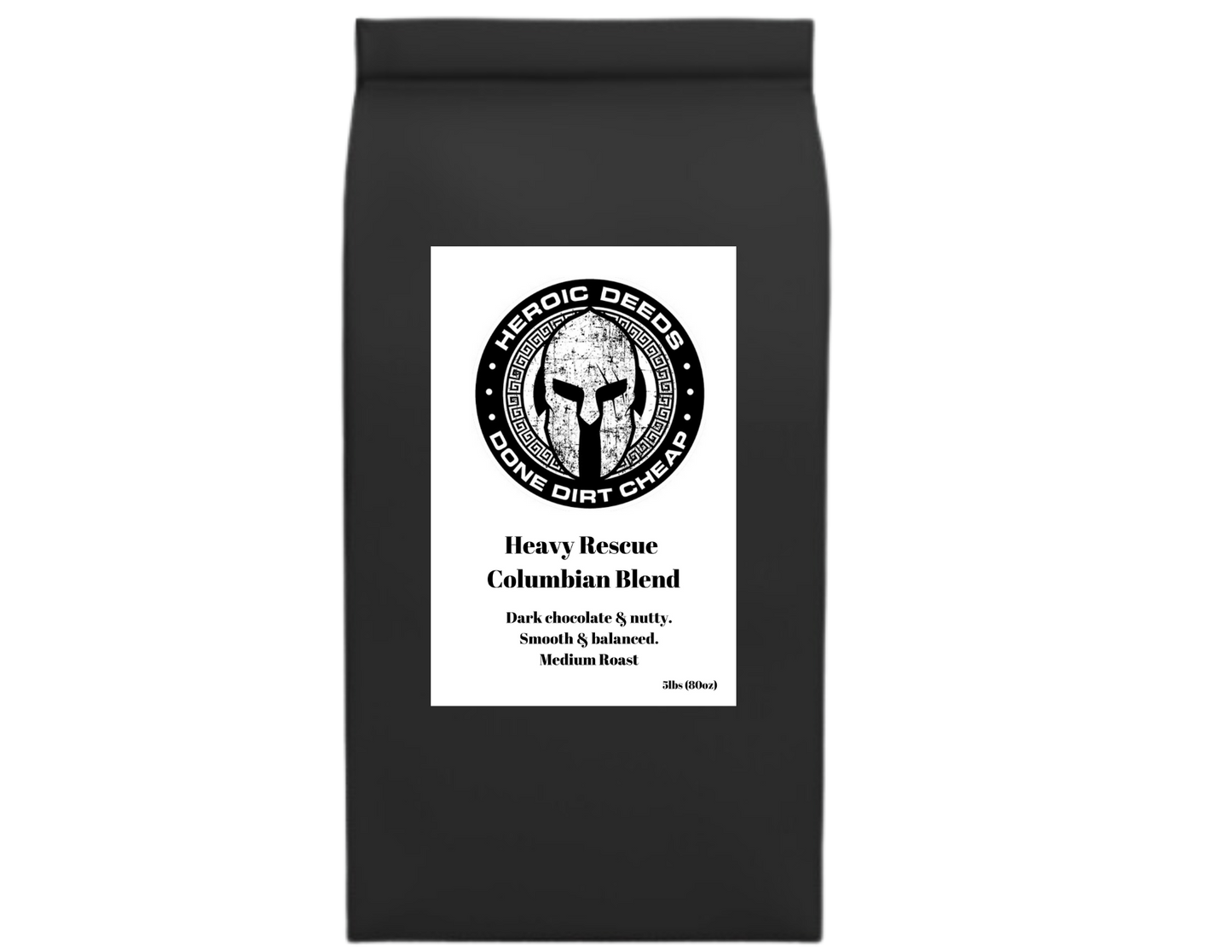 5lb Bag - Heavy Rescue Columbian Blend