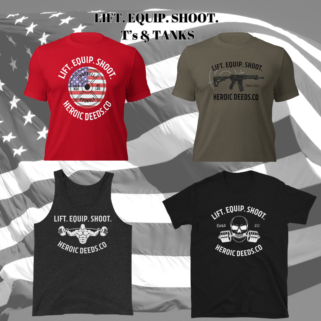 Lift. Equip. Shoot.