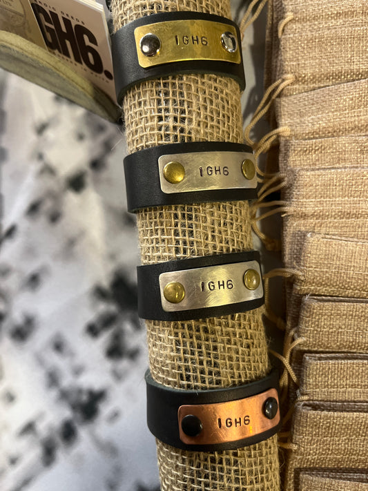 IGH6 Leather Bracelet