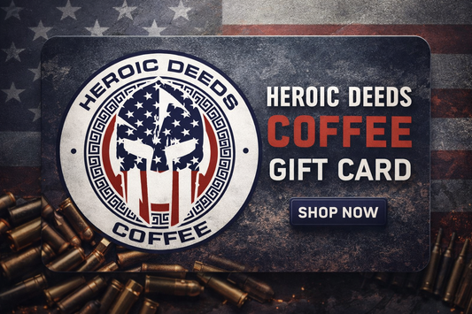 Heroic Deeds Coffee Gift Card