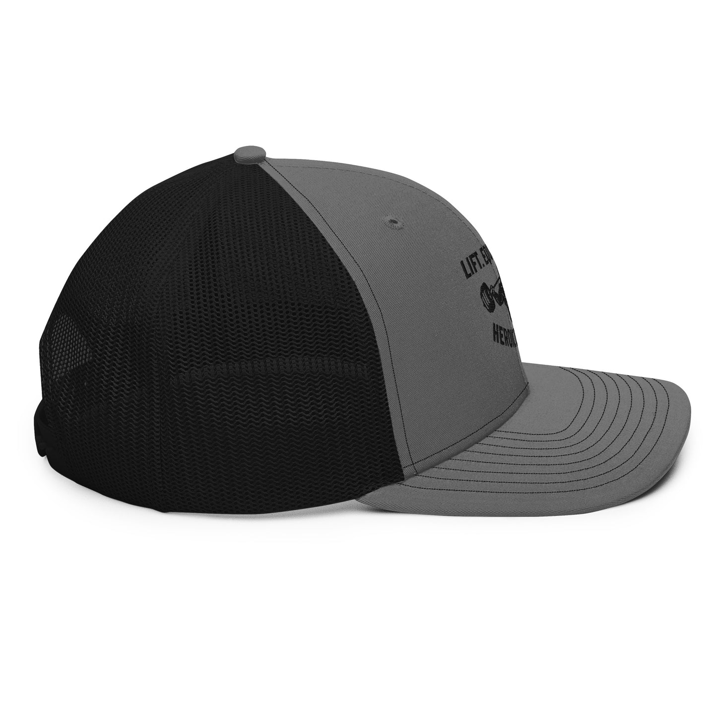 Lift. Equip. Shoot. Trucker Hat