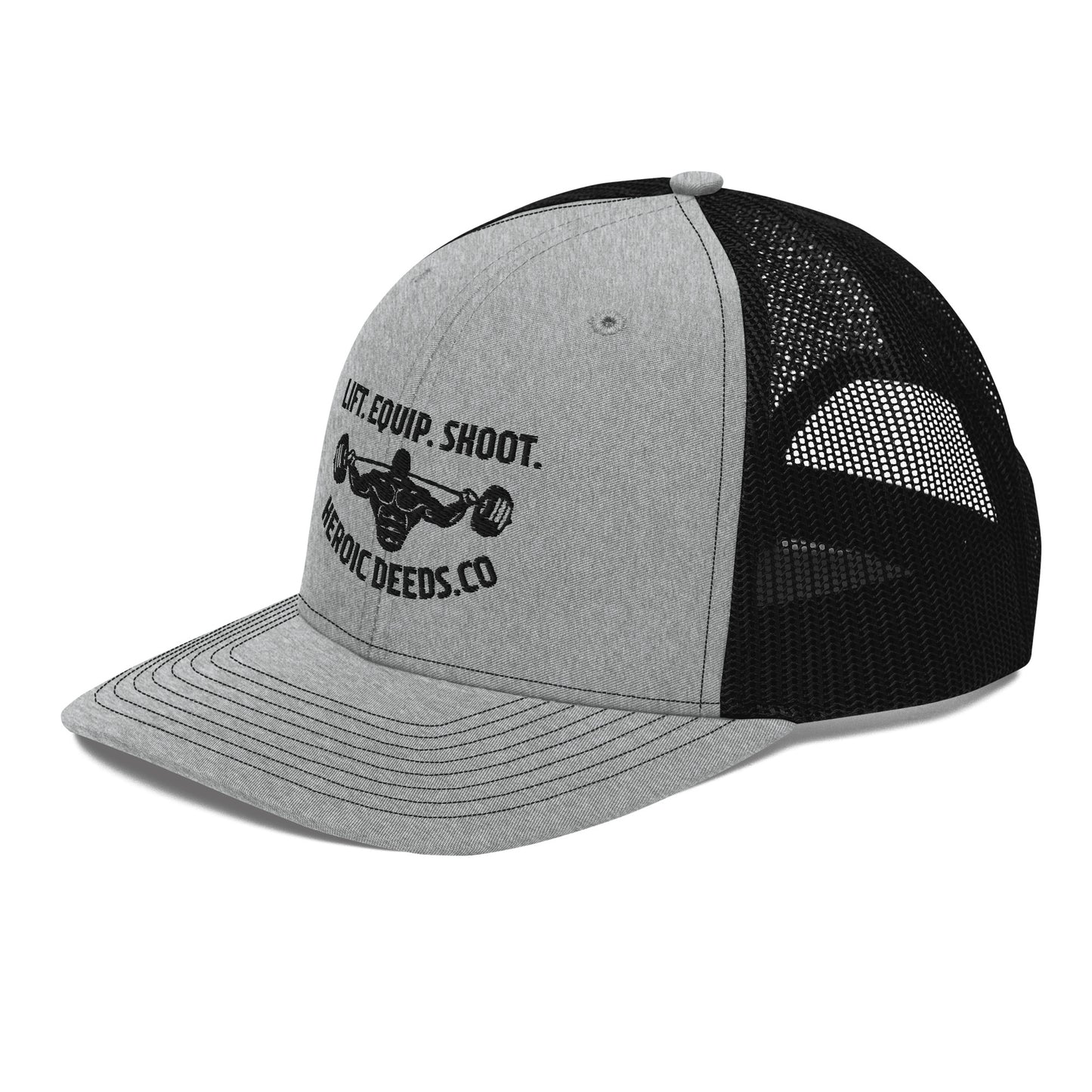 Lift. Equip. Shoot. Trucker Hat