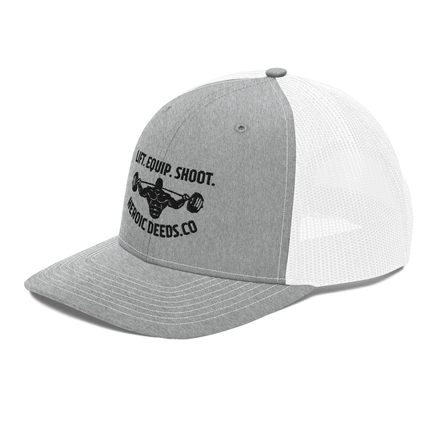 Lift. Equip. Shoot. Trucker Hat