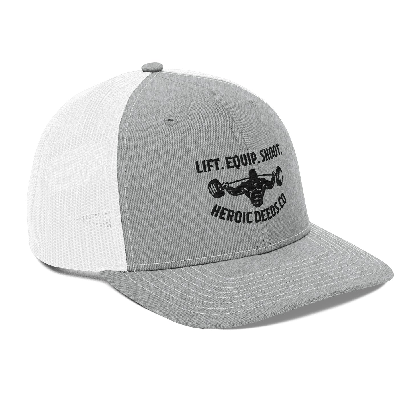 Lift. Equip. Shoot. Trucker Hat
