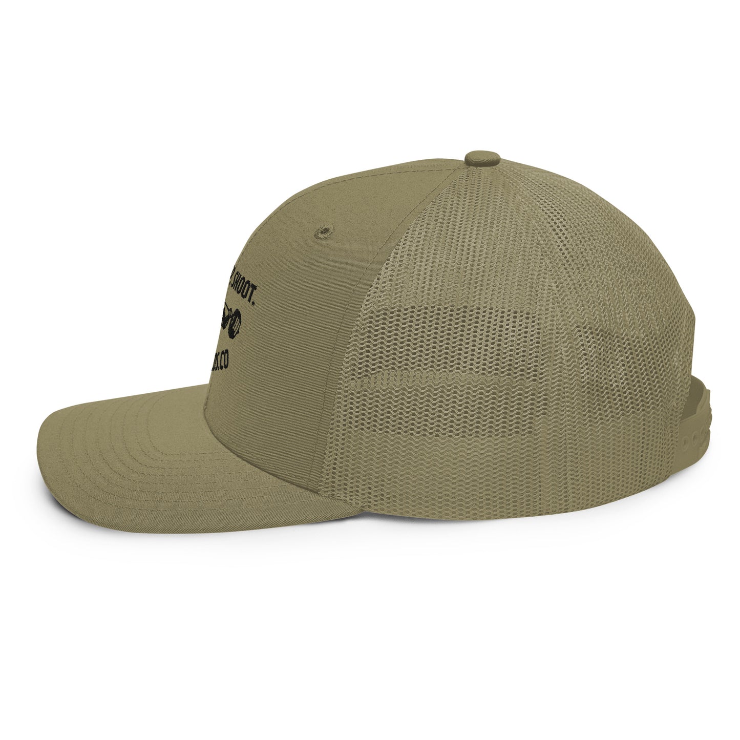 Lift. Equip. Shoot. Trucker Hat