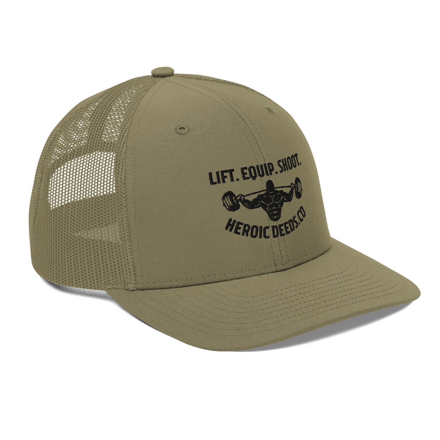 Lift. Equip. Shoot. Trucker Hat
