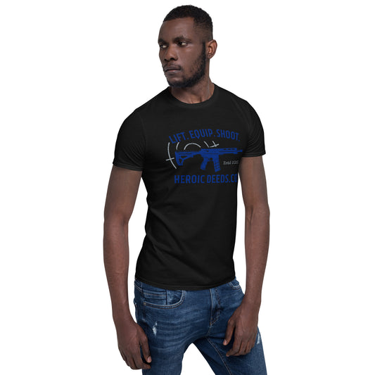 Lift. Equip. Shoot. Rifle Shirt