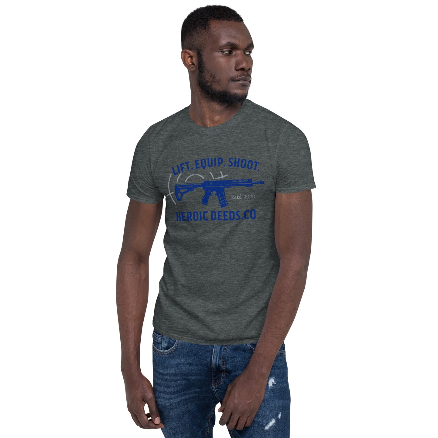 Lift. Equip. Shoot. Rifle Shirt