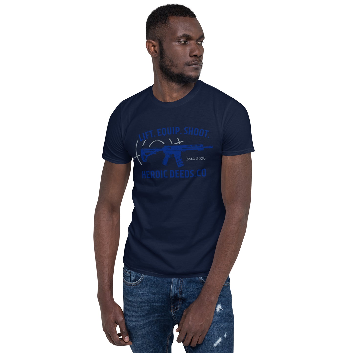 Lift. Equip. Shoot. Rifle Shirt